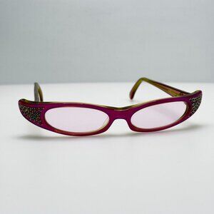 Aparis Eyeglasses Eye Glasses Frames Cat Eyed Vintage France 011